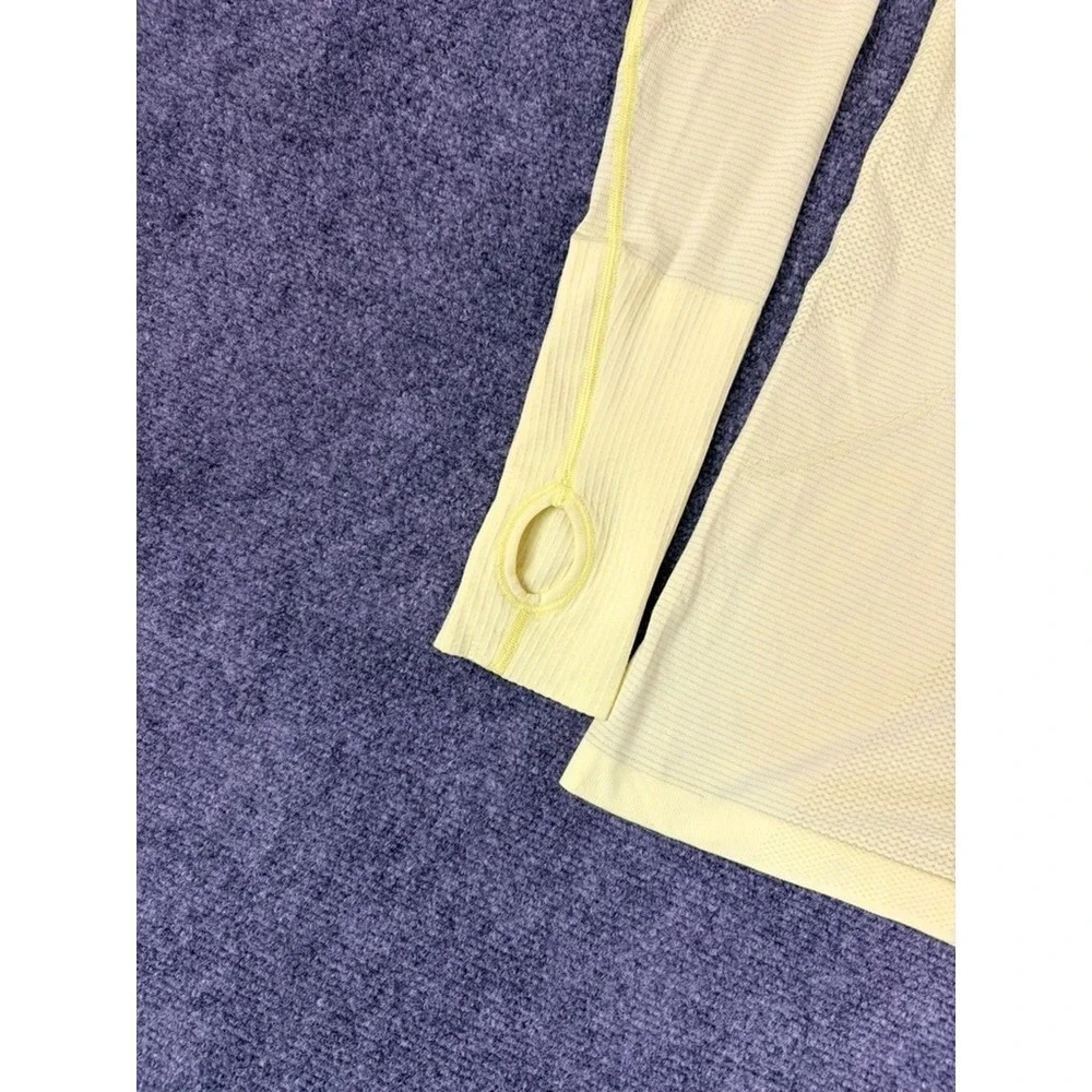 Lululemon Swiftly Tech Turtleneck Yellow Top‎ Womens Long Sleeve  No size tag XS